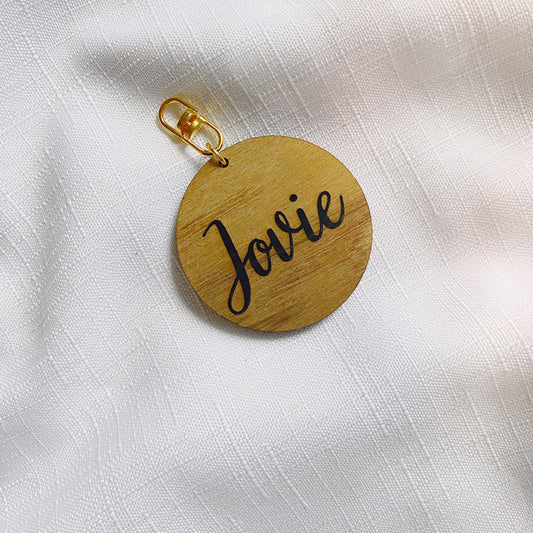 Wooden Charm | Personalised