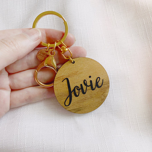 Wooden Keychain | Personalised