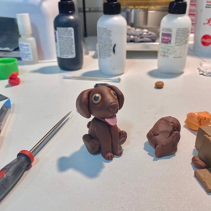 brisbane sculpt your pet polymer clay figurine workshop