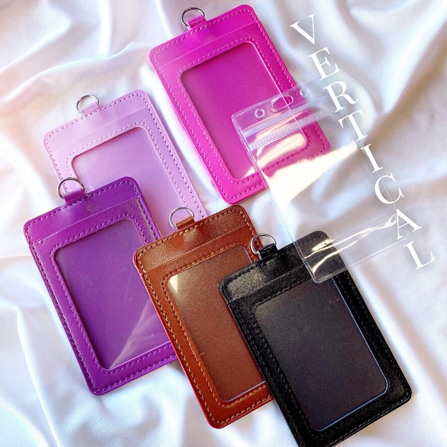 Vinyl ID Card Holders | 10 Pieces wholesale Blushery