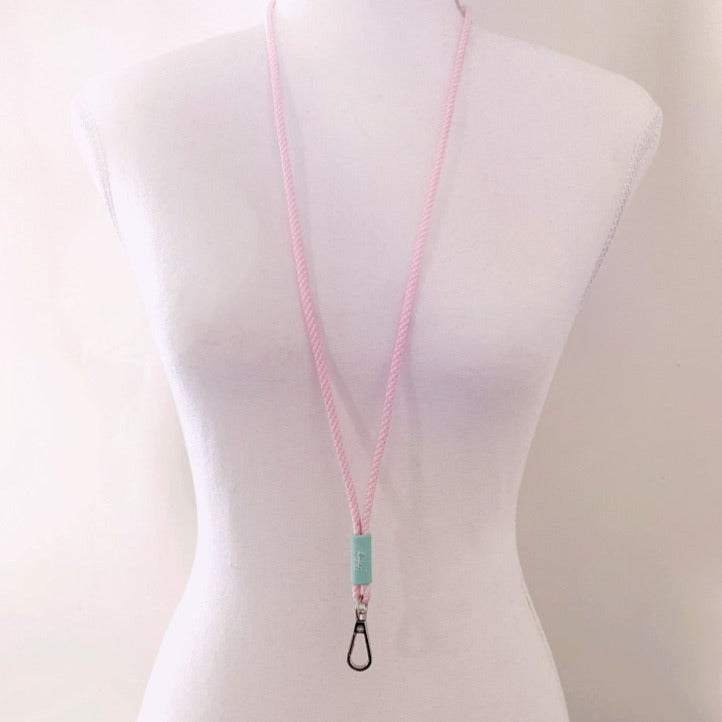 Paracord Lanyard | Pastel Pink