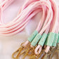 Paracord Lanyard | Pastel Pink