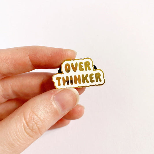 Enamel Pin | Over Thinker