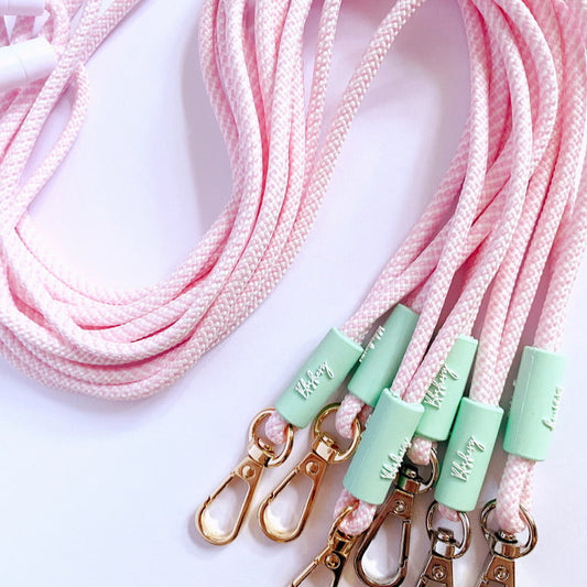 Paracord Lanyard | Pastel Pink