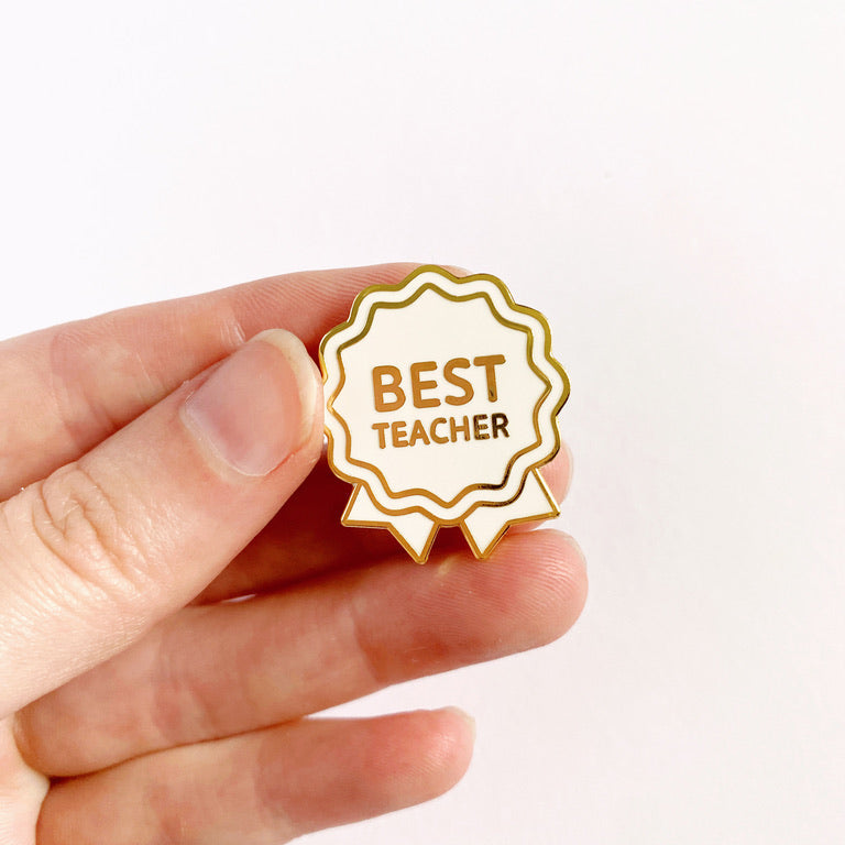 Enamel Pin | Best Teacher