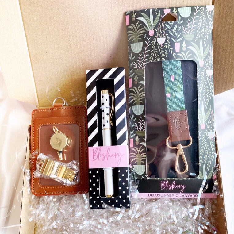 Teacher Gift Pack | Plant Lover Lanyard Blushery