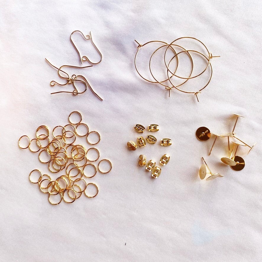 Earring Findings Mixed Pack Blushery