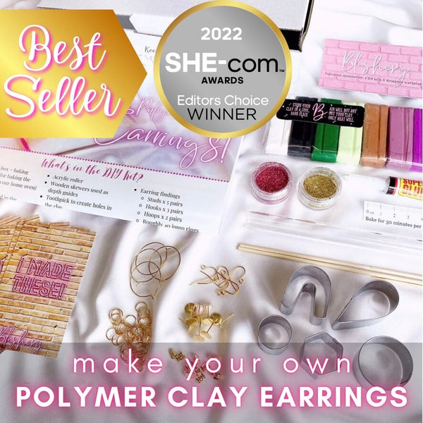DIY Polymer Clay Earring Kit  Add On Pro Pack Earring Making Kit