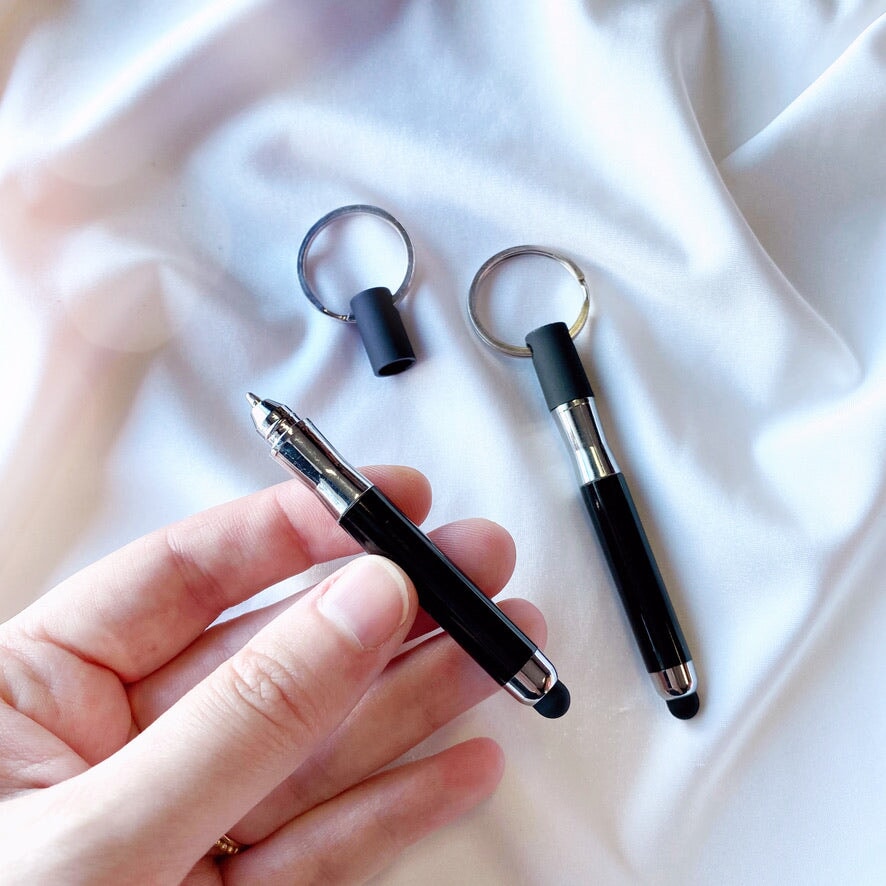 Mini Ballpoint Pen Keychains | 10 Pieces wholesale Blushery