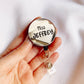 Retractable Badge Reel | Silver Mirror