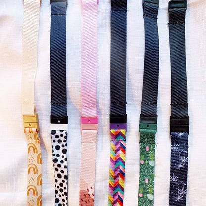 Deluxe Fabric Lanyard | Extension Strap