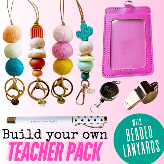 Build Your Own Teacher Pack - Beaded Lanyards