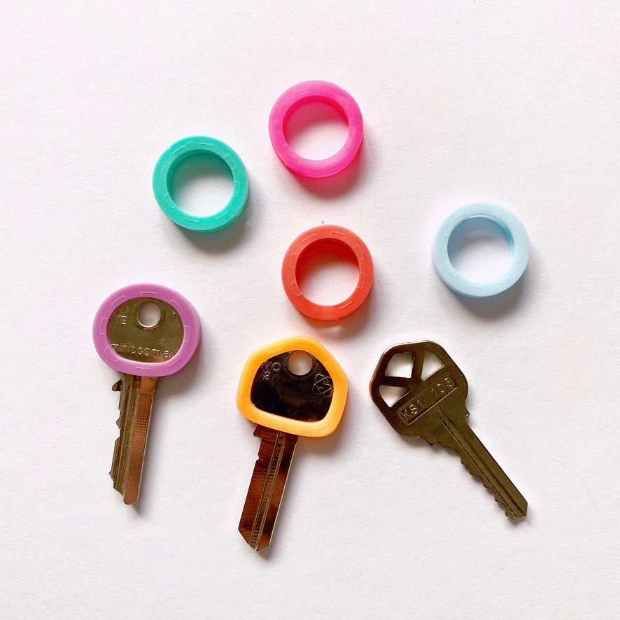 Silicone Key Covers | Set of 6