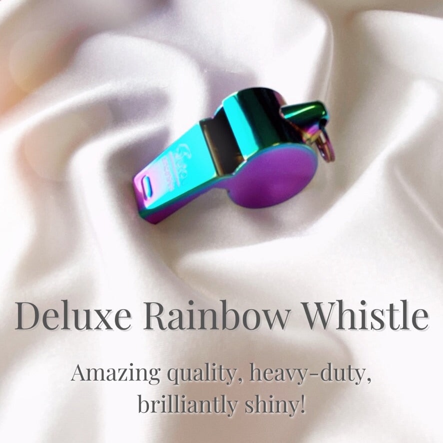 Deluxe Whistle | Rainbow | 10 Pieces wholesale Blushery