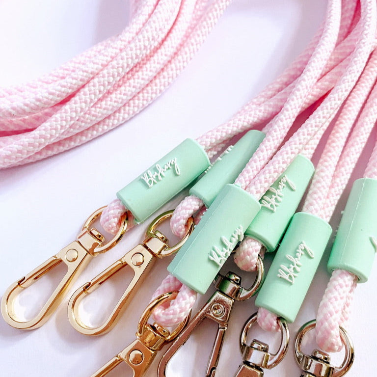 Paracord Lanyard | Pastel Pink