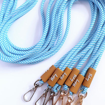 Paracord Lanyard | Blue & White