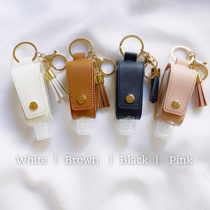 Hand Sanitiser Bottle + Holder + Keychain