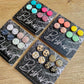 stud earring packs in fun colour palettes