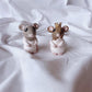 custom made animal necklaces, tiny rat small mice