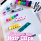 DIY Hair Clip Kit | Make 10 Hair Clips Kit Blushery