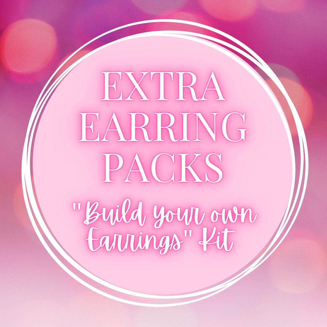 extra earring pieces to make your own earrings at home
