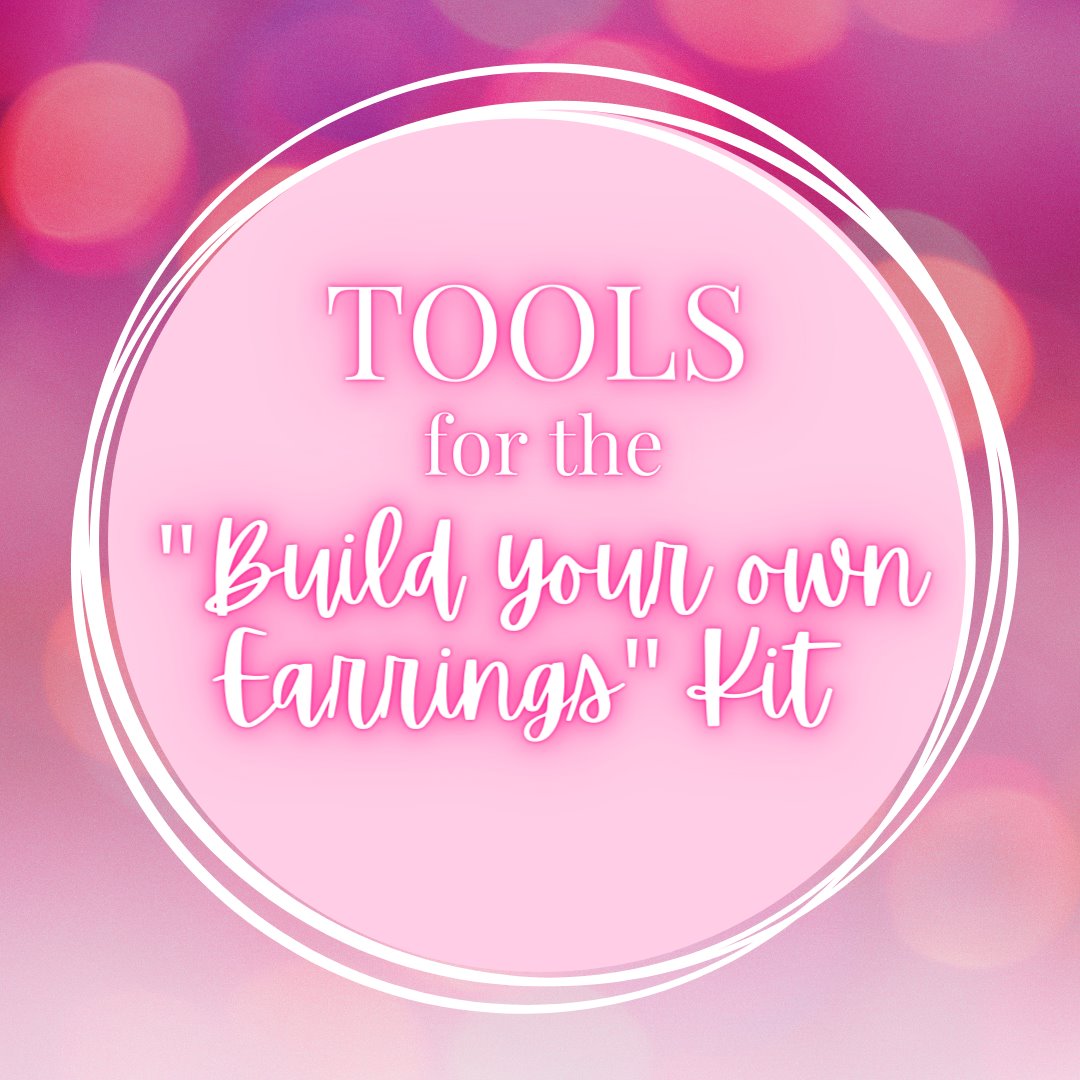 build your own earring diy kit tools