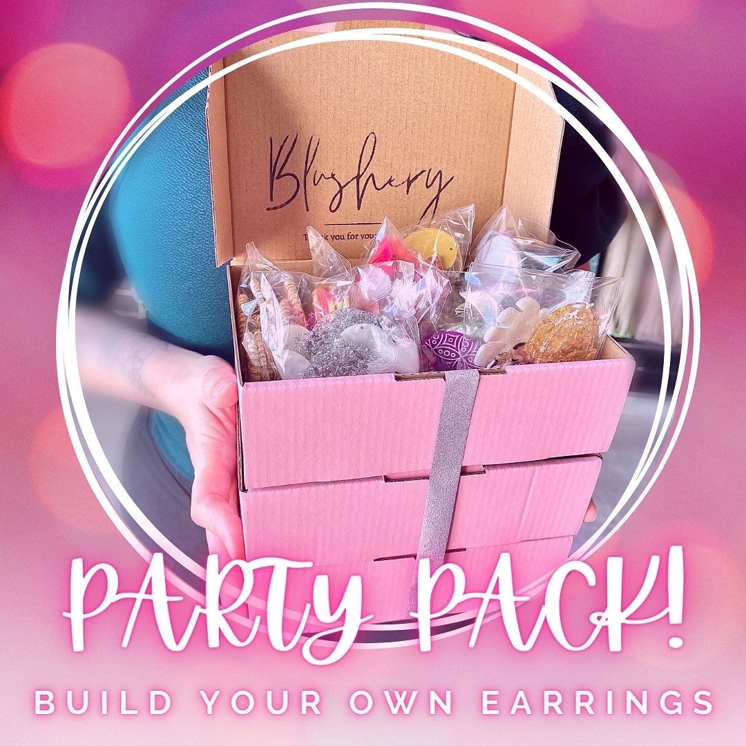 earring making party pack, diy kit for a group