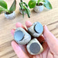 Handmade polymer clay mini magnetic planters, tiny succulent planter for fridge or whiteboard, strong magnet